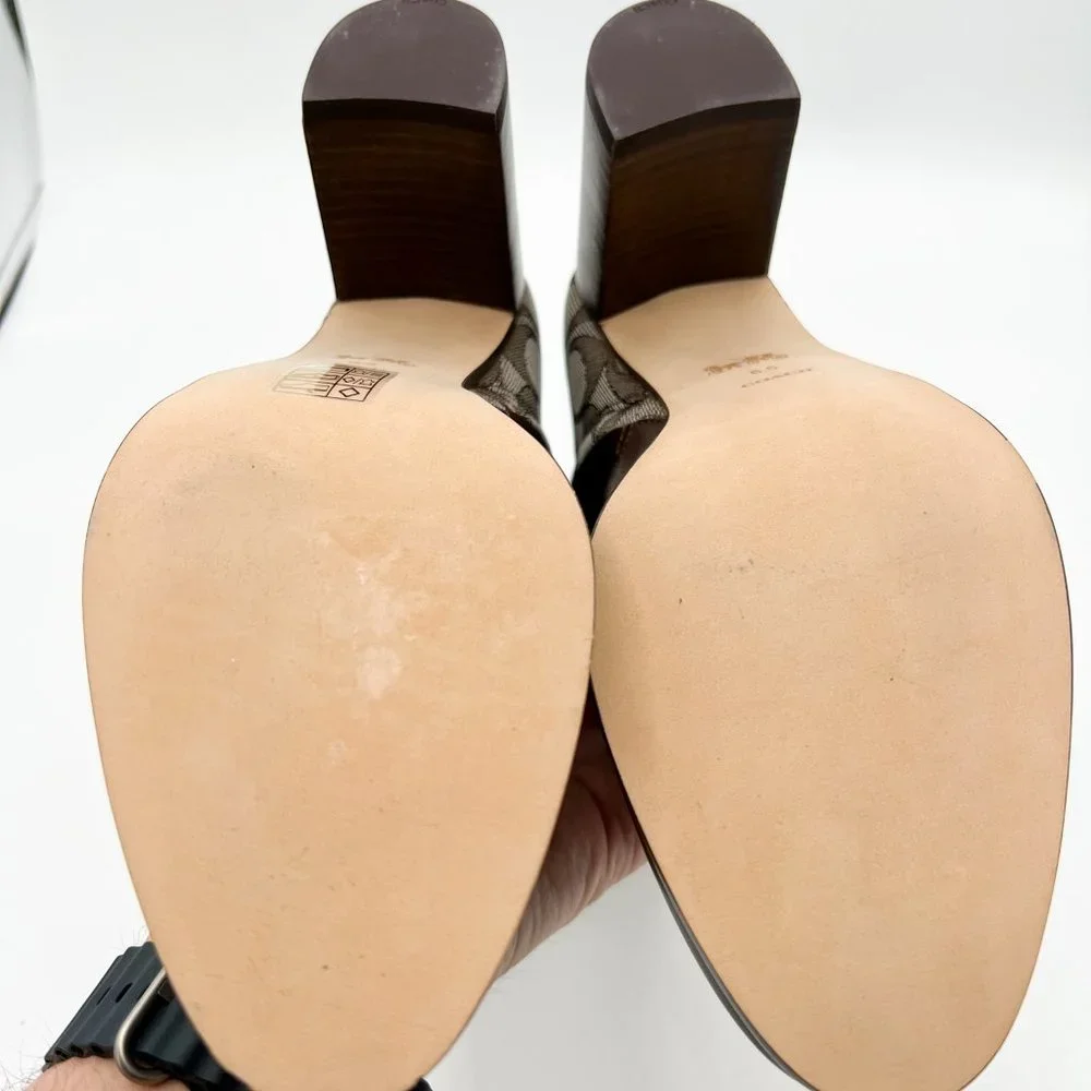 COACH Olivia Signature Jacquard Ankle Booties - Picture 13 of 13